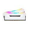 CORSAIR VENGEANCE RGB PRO SERIES 16 GO (2X 8 GO) DDR4 3200 MHZ - BLANC 