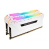 CORSAIR VENGEANCE RGB PRO SERIES 16 GO (2X 8 GO) DDR4 3200 MHZ - BLANC 