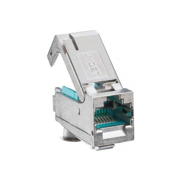 LEONI MegaLine Connect45 embase noyau coudé RJ45 CAT6A STP ISO613552