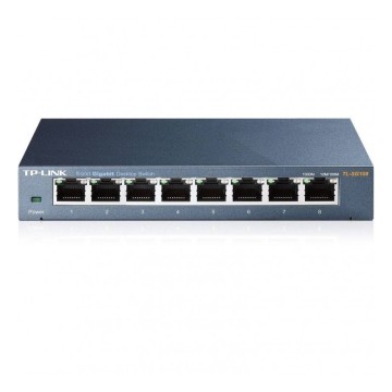 TP-LINK TL-SG108 V3 - Switch de bureau 8 ports Gigabit - Boîtier métal 