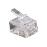 CONNECTEUR 6P4C RJ11 UTP TELEPHONIE - LOT DE 1000920400