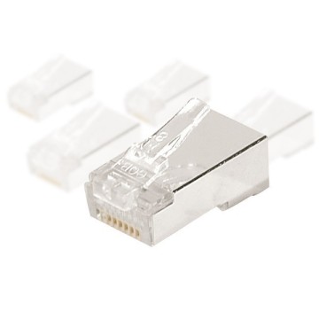 CONNECTEUR 8P8C RJ45 CAT6 STP - LOT DE 10920580