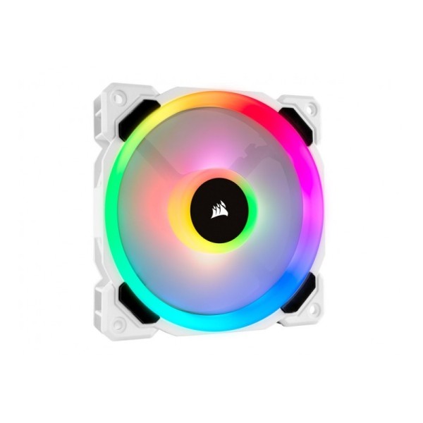 VENT CORSAIR LL120 Pro LED RGB 120mm Blanc x3pcs *CO-9050092-WW* 5584 