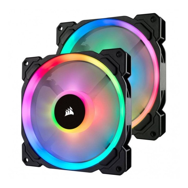 CORSAIR LL140 Pro LED RGB 140mm Pack de  2 