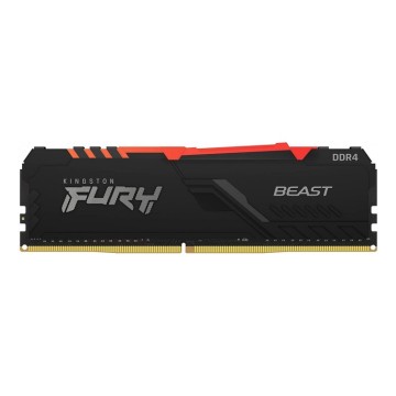 KINGSTON 8G (1x8G) D4 3200Mhz FURY Beast RGB 