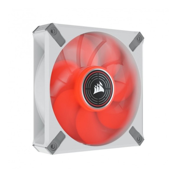 CORSAIR ML120 LED ELITE BLANC 120mm Magnetic Levitation Rouge SINGLE PACK 