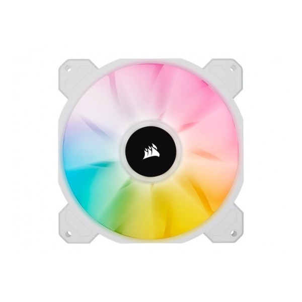 CORSAIR SP140 RGB ELITE BLANC LED  Pack de 2 