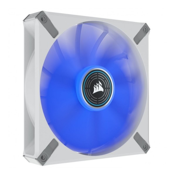 CORSAIR ML140 LED ELITE BLANC 140mm Magnetic Levitation Bleu SINGLE PACK 