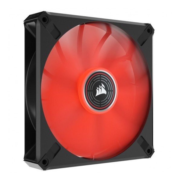 CORSAIR ML140 LED ELITE 140mm Magnetic Levitation Rouge SINGLE PACK 