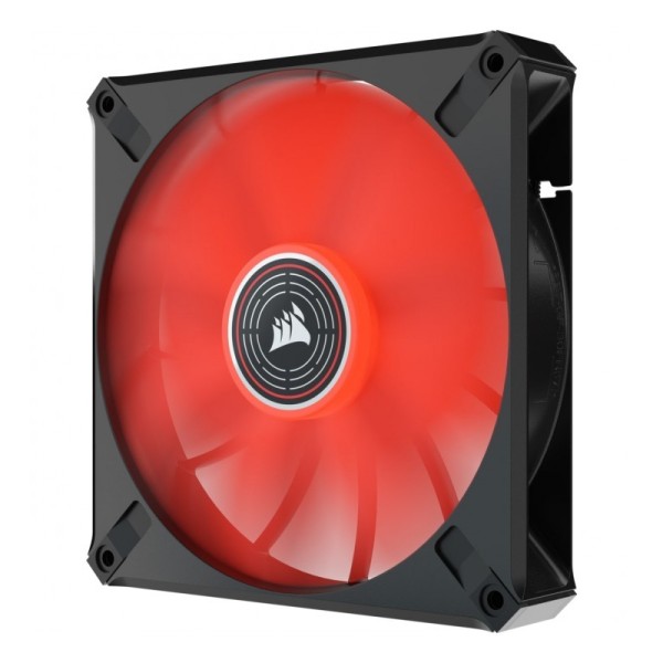 CORSAIR ML140 LED ELITE 140mm Magnetic Levitation Rouge SINGLE PACK 