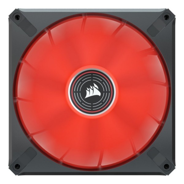 CORSAIR ML140 LED ELITE 140mm Magnetic Levitation Rouge SINGLE PACK 