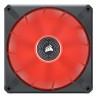 CORSAIR ML140 LED ELITE 140mm Magnetic Levitation Rouge SINGLE PACK 