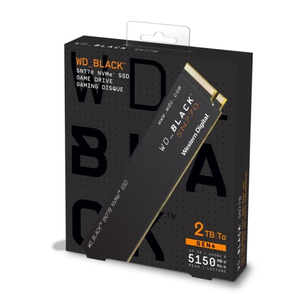 Western Digital Black SSD Gaming 2T *SN770 