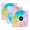 CORSAIR SP120 RGB ELITE BLANC LED Pack de 3 