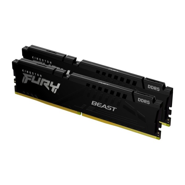 KINGSTON 32G (2x16G) D5 5200Mhz FURY BEAST RGB XMP 