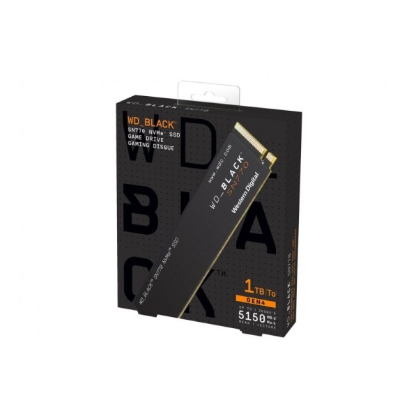 Western Digital SSD WD Black Gaming 1T - SN770 - PCIe Gen4 