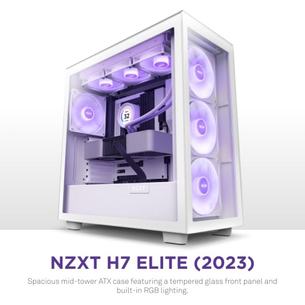 NZXT H7 Elite White