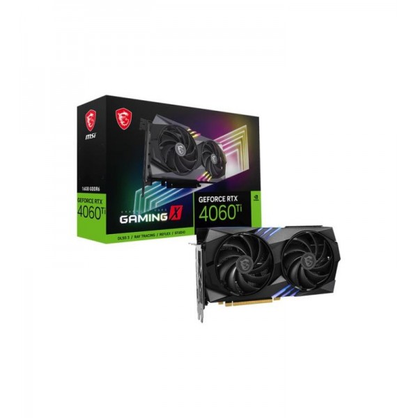 MSI GEFORCE RTX 4060 TI GAMING X 16G carte graphique NVIDIA 16 Go GDDR6 