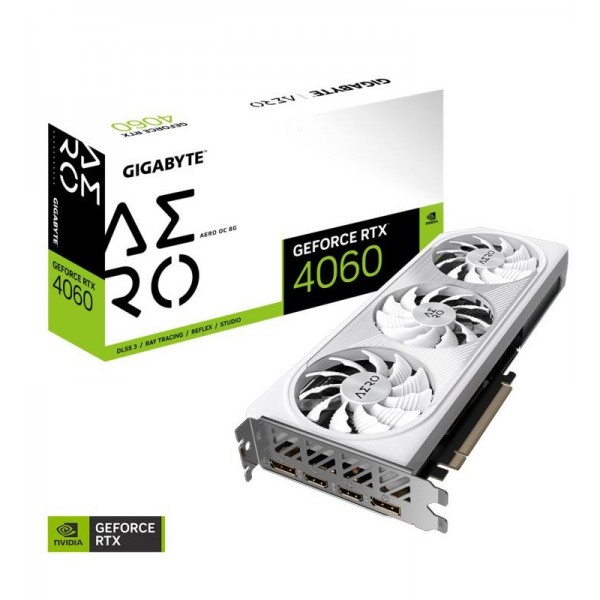 Gigabyte GeForce RTX 4060 AERO OC 8G NVIDIA 8 Go GDDR6 