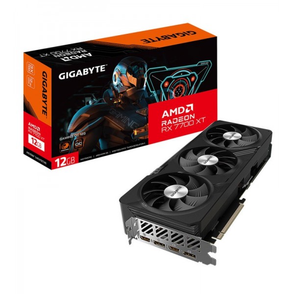 Gigabyte Radeon RX 7700 XT GAMING OC 12G AMD 12 Go GDDR6 