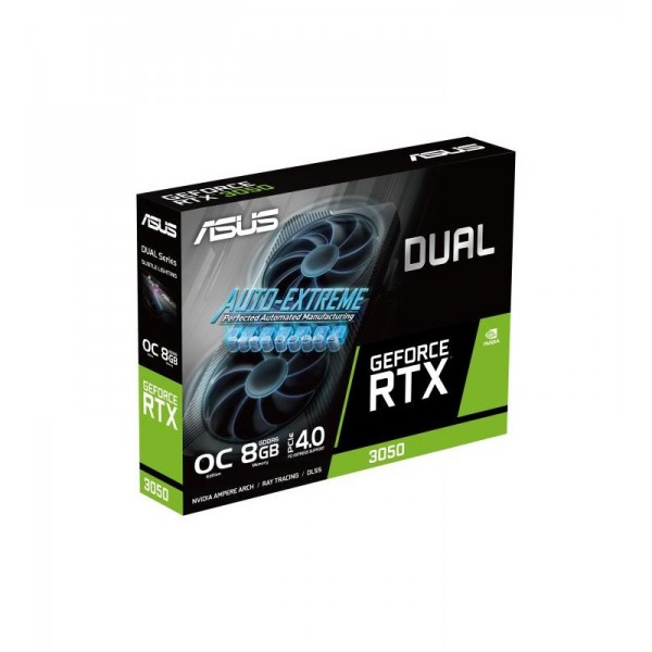 ASUS Dual -RTX3050-O8G-V2 NVIDIA GeForce RTX 3050 8 Go GDDR6 