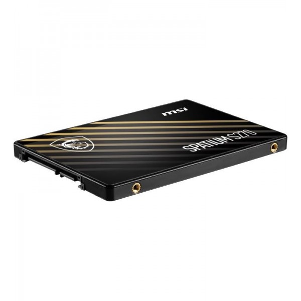 MSI SPATIUM S270 SATA 2.5 480GB disque SSD 2.5" 480 Go Série ATA III 3D NAND 