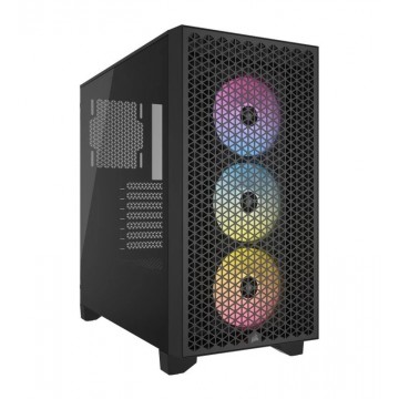 CORSAIR 3000D RGB AIRFLOW TEMPERED GLASS MID-TOWER BLACK 