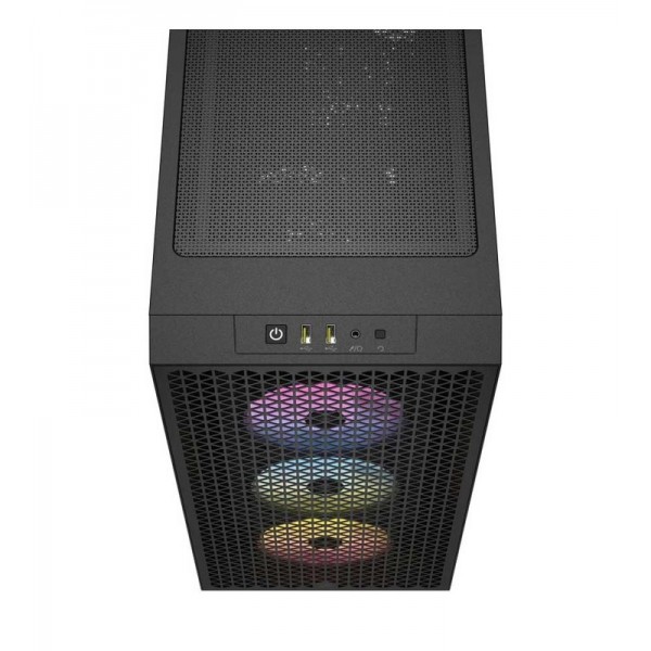 CORSAIR 3000D RGB AIRFLOW TEMPERED GLASS MID-TOWER BLACK 