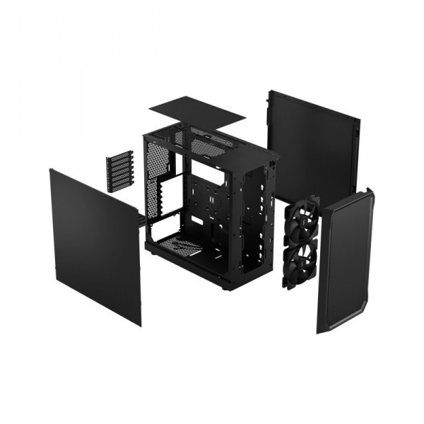 Fractal Design Focus 2 Black Solid 