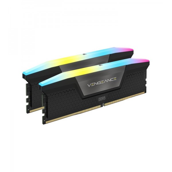 CORSAIR VENGEANCE RGB DDR5 5600 32G (2X16G) NOIR 