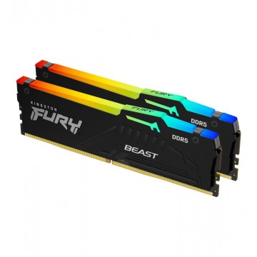 KINGSTON 32G (2x16G) D5 5600Mhz FURY BEAST RGB XMP 