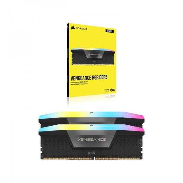 CORSAIR VENGEANCE RGB PRO D5 6000 32G (2x16G) CMH32GX5M2E6000C36 