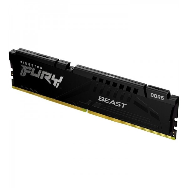 KINGSTON 32G (1X32G) D5 6000Mhz FURY BEAST  BLACK EXPO 