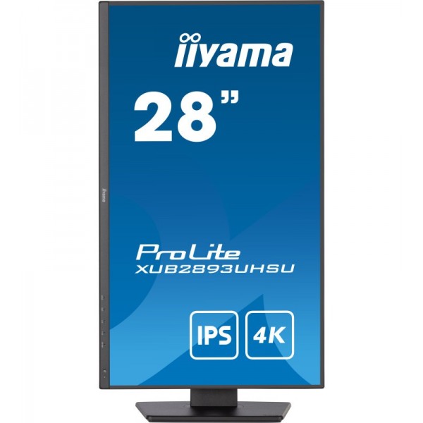 iiyama ProLite écran plat de PC 71,1 cm (28") 3840 x 2160 pixels 4K Ultra HD LED Noir 