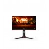 AOC G2 Q24G2A/BK écran plat de PC 60,5 cm (23.8") 2560 x 1440 pixels Noir, Rouge 