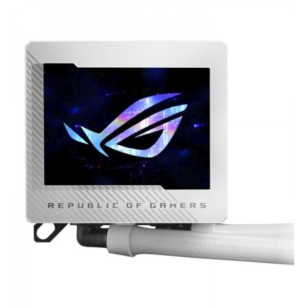 ASUS ROG RYUJIN III 360 ARGB White Edition Processeur Refroidisseur de liquide tout-en-un 12 cm Blanc 1 pièce(s) 