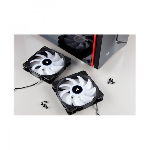 CORSAIR LED Fan AF140-LED Bleu Pack de 2 