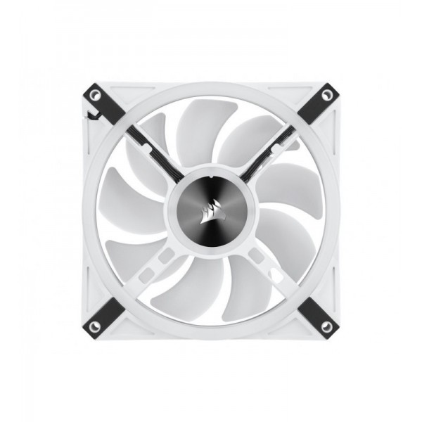 CORSAIR ICUE QL140 RGB Blanc 120mm Pack de 2 