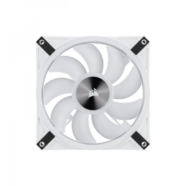 CORSAIR ICUE QL140 RGB Blanc 120mm Pack de 2 