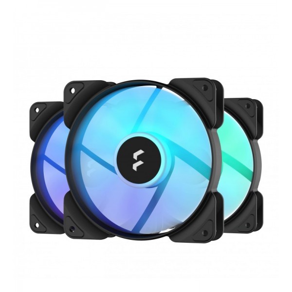 FRACTAL Aspect 12 RGB PWM BK Frame 3pack 