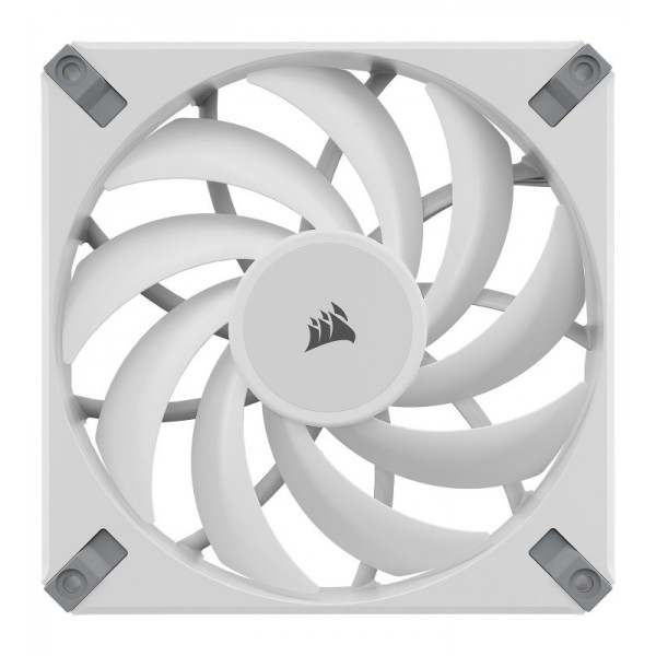 CORSAIR iCUE AF140 RGB ELITE 140 mm - Blanc-pack de 2 