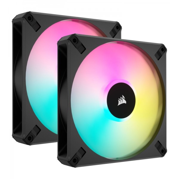 CORSAIR iCUE AF140 RGB ELITE 140 mm-pack de 2 