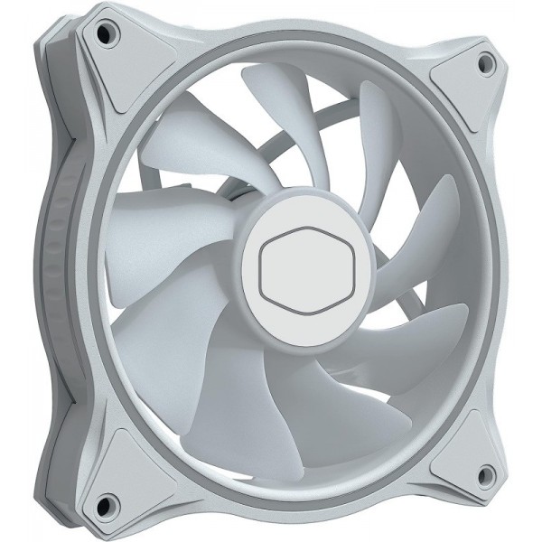 COOLER MASTER MasterFan MF120 Halo2 White Edition 