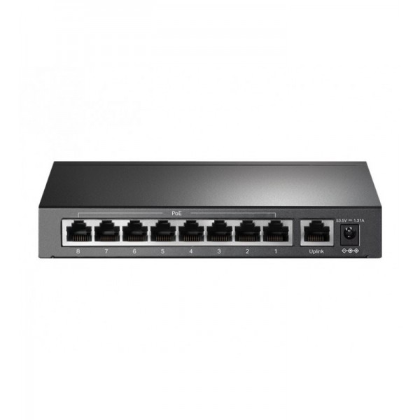 TP-LINK TL-SF1009P - Switch de bureau 9 ports 10/100 Mbps avec 8 ports PoE+ 