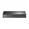 TP-LINK TL-SF1009P - Switch de bureau 9 ports 10/100 Mbps avec 8 ports PoE+ 