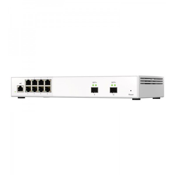 SWITCH QNAP 8 Ports (8x2.5GbE 2x10GbE SFP+)*QSW-M2108-2S 