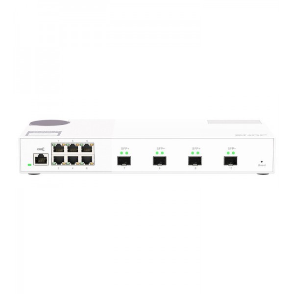 QNAP QSW-M2106-4S commutateur réseau Géré L2 2.5G Ethernet (100/1000/2500) Blanc 