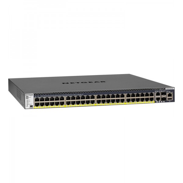 NETGEAR M4300 52G PoE+ MANAGED SWITCH W/APS1000W (GSM4352PB) 