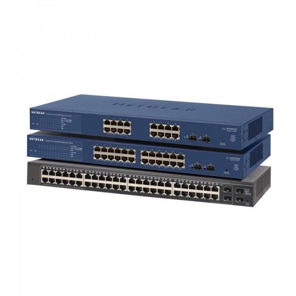 NETGEAR 16-PORT GE SMART MANAGED PRO SWITCH (GS716T) 