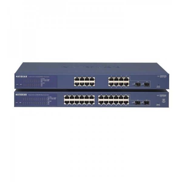 NETGEAR 16-PORT GE SMART MANAGED PRO SWITCH (GS716T) 